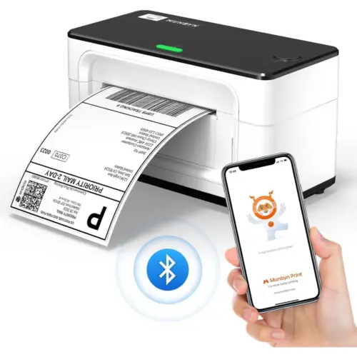 MUNBYN 941B - Desktop Bluetooth 4x6 label printer — 1 MUNBYN 941B - Desktop Bluetooth 4x6 label printer — 1