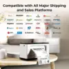 MUNBYN 941B - Desktop Bluetooth 4x6 label printer — 5 MUNBYN 941B - Desktop Bluetooth 4x6 label printer — 5