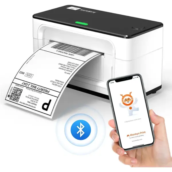 MUNBYN 941B - Impresora de etiquetas de envío Bluetooth 4x6 — 1 MUNBYN 941B - Impresora de etiquetas de envío Bluetooth 4x6 — 1