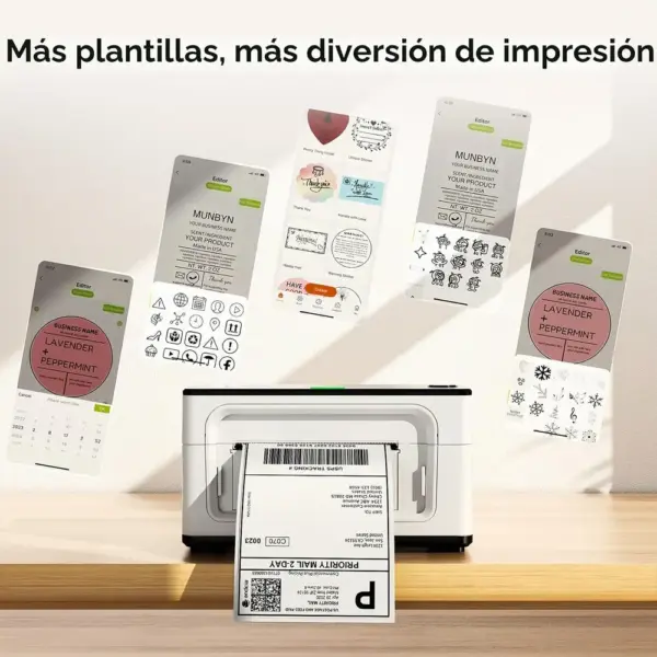 MUNBYN 941B - Impresora de etiquetas de envío Bluetooth 4x6 — 2 MUNBYN 941B - Impresora de etiquetas de envío Bluetooth 4x6 — 2