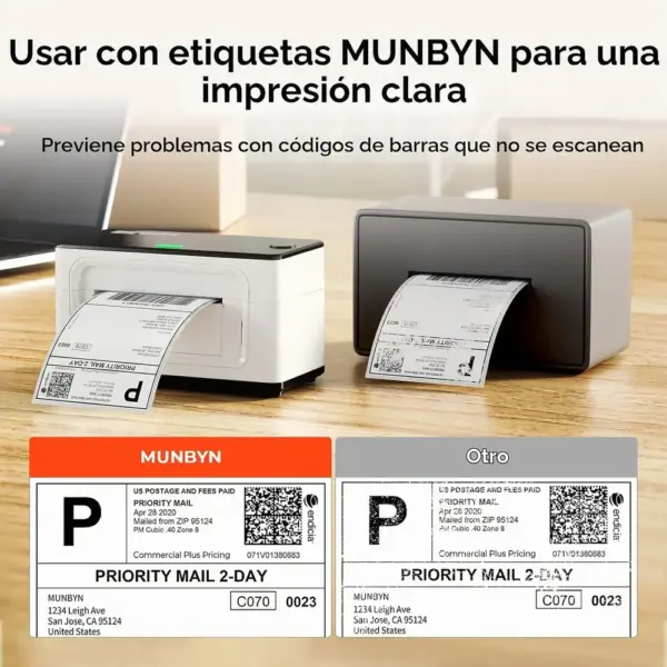 MUNBYN 941B - Impresora de etiquetas de envío Bluetooth 4x6 — 3 MUNBYN 941B - Impresora de etiquetas de envío Bluetooth 4x6 — 3