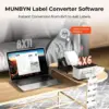 MUNBYN 941B - Imprimante d’étiquettes thermique Bluetooth 4 x 6 — 4 MUNBYN 941B - Imprimante d’étiquettes thermique Bluetooth 4 x 6 — 4