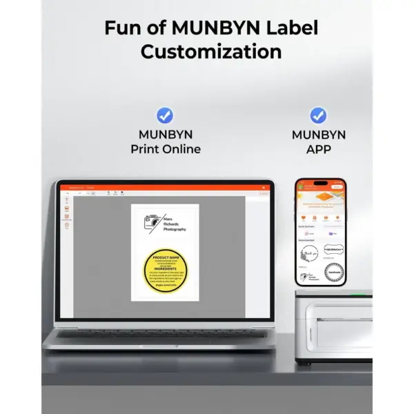 MUNBYN 941AP - Wi-Fi AirPrint 4x6 label printer — 4 MUNBYN 941AP - Wi-Fi AirPrint 4x6 label printer — 4