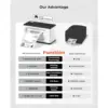MUNBYN 941AP - Imprimante d’étiquettes thermique Wi-Fi AirPrint — 3 MUNBYN 941AP - Imprimante d’étiquettes thermique Wi-Fi AirPrint — 3