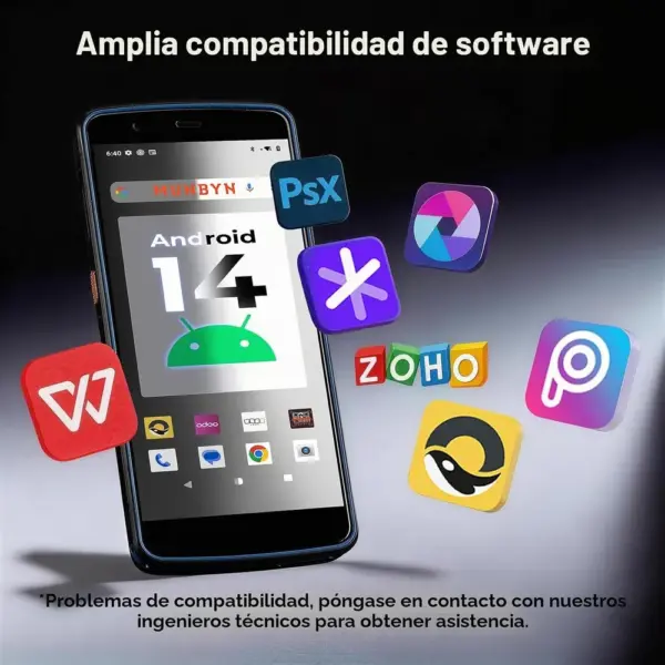 MUNBYN IPDA089 - Escáner de códigos de barras Android 14 IP67 — 5 MUNBYN IPDA089 - Escáner de códigos de barras Android 14 IP67 — 5
