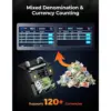 MUNBYN IMC21 - Compteuse de billets multidevise à valeur mixte — 2 MUNBYN IMC21 - Compteuse de billets multidevise à valeur mixte — 2