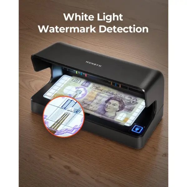 MUNBYN IMC26 - Portable UV counterfeit note detector — 3 MUNBYN IMC26 - Portable UV counterfeit note detector — 3