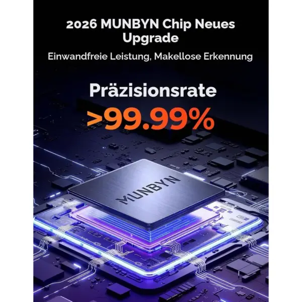 MUNBYN IMC27 - Geldzählmaschine EUR/USD mit Wertzählung — 5 MUNBYN IMC27 - Geldzählmaschine EUR/USD mit Wertzählung — 5