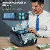 MUNBYN IMC51 - Compteuse de billets en euros 1100 billets/min — 5 MUNBYN IMC51 - Compteuse de billets en euros 1100 billets/min — 5