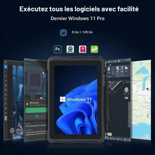 MUNBYN IRT08P - Tablette durcie 10,1 pouces sous Windows 11 Pro — 2 MUNBYN IRT08P - Tablette durcie 10,1 pouces sous Windows 11 Pro — 2