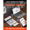 MUNBYN ITP05S - Stampante stencil tatuaggi Bluetooth portatile — 4 MUNBYN ITP05S - Stampante stencil tatuaggi Bluetooth portatile — 4