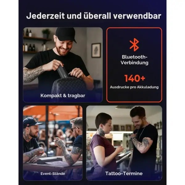 MUNBYN ITP06 - Tattoo Stencil Drucker mit 300 dpi — 3 MUNBYN ITP06 - Tattoo Stencil Drucker mit 300 dpi — 3