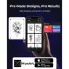 MUNBYN ITP06 - 300 dpi wireless tattoo stencil printer — 5 MUNBYN ITP06 - 300 dpi wireless tattoo stencil printer — 5