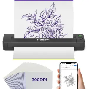 MUNBYN ITP06 - Thermocopieur tatouage Bluetooth 300 dpi — 1