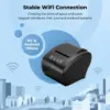 MUNBYN P047 Wi-Fi - Impresora de tickets térmica de 80 mm — 2 MUNBYN P047 Wi-Fi - Impresora de tickets térmica de 80 mm — 2