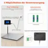 MUNBYN Paketwaage 300 kg - Plattformwaage mit separatem Bedienteil — 3 MUNBYN Paketwaage 300 kg - Plattformwaage mit separatem Bedienteil — 3