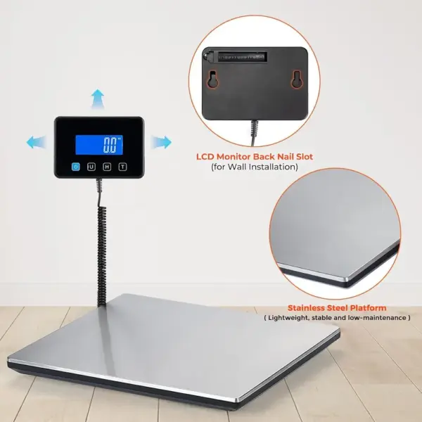 MUNBYN IPS04 - 300 kg parcel scale with wall-mount display — 5 MUNBYN IPS04 - 300 kg parcel scale with wall-mount display — 5