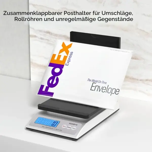 MUNBYN Paketwaage 30 kg - Digitale Versandwaage mit Tara — 2 MUNBYN Paketwaage 30 kg - Digitale Versandwaage mit Tara — 2