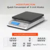 MUNBYN Bilancia 30 kg - Bilancia pesapacchi digitale con HOLD — 3 MUNBYN Bilancia 30 kg - Bilancia pesapacchi digitale con HOLD — 3