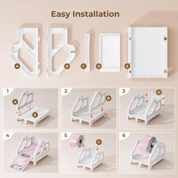 MUNBYN ILH01 - Label holder for rolls and fan-fold labels — 4 MUNBYN ILH01 - Label holder for rolls and fan-fold labels — 4