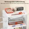 MUNBYN ILH03 - 5-in-1 Etikettenhalter mit Regal und Schublade — 5 MUNBYN ILH03 - 5-in-1 Etikettenhalter mit Regal und Schublade — 5