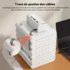 MUNBYN ILH03 - Porte-étiquettes 5 en 1 avec étagères et panneau perforé — 5 MUNBYN ILH03 - Porte-étiquettes 5 en 1 avec étagères et panneau perforé — 5
