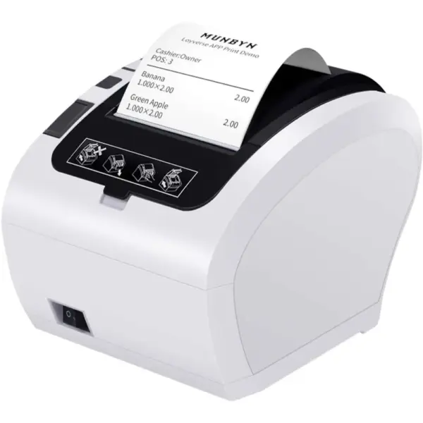 MUNBYN P047 - 80 mm USB and Ethernet receipt printer — 1 MUNBYN P047 - 80 mm USB and Ethernet receipt printer — 1