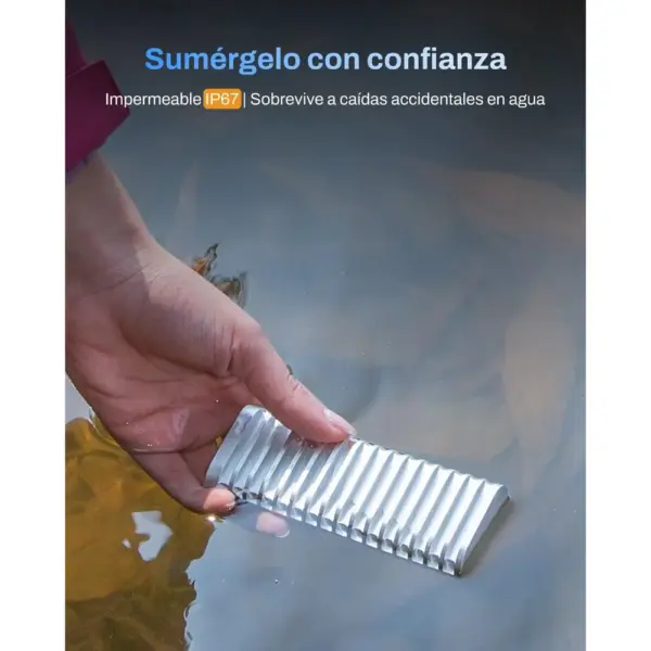 TERRAMASTER D1 SSD - Carcasa SSD M.2 NVMe resistente IP67, USB-C de 10 Gbps (sin disco) — 4 TERRAMASTER D1 SSD - Carcasa SSD M.2 NVMe resistente IP67, USB-C de 10 Gbps (sin disco) — 4