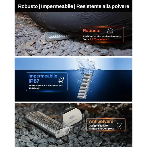 TERRAMASTER D1 SSD - Box SSD NVMe USB 10 Gbps resistente IP67, senza SSD — 3 TERRAMASTER D1 SSD - Box SSD NVMe USB 10 Gbps resistente IP67, senza SSD — 3