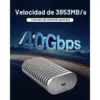 TERRAMASTER D1 SSD Plus - Carcasa SSD M.2 NVMe de 40 Gbps en aluminio (sin disco) — 2 TERRAMASTER D1 SSD Plus - Carcasa SSD M.2 NVMe de 40 Gbps en aluminio (sin disco) — 2