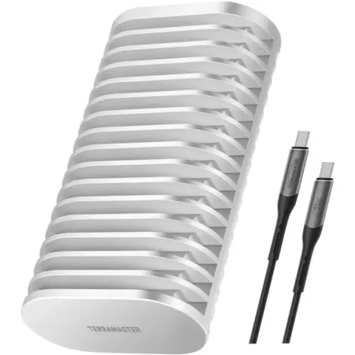 TERRAMASTER D1 SSD Plus - Boîtier SSD M.2 NVMe 40 Gbit/s, compatible USB4 et Thunderbolt, sans disque — 1 TERRAMASTER D1 SSD Plus - Boîtier SSD M.2 NVMe 40 Gbit/s, compatible USB4 et Thunderbolt, sans disque — 1