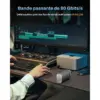 TERRAMASTER D1 SSD Plus - Boîtier SSD M.2 NVMe 40 Gbit/s, compatible USB4 et Thunderbolt, sans disque — 4 TERRAMASTER D1 SSD Plus - Boîtier SSD M.2 NVMe 40 Gbit/s, compatible USB4 et Thunderbolt, sans disque — 4