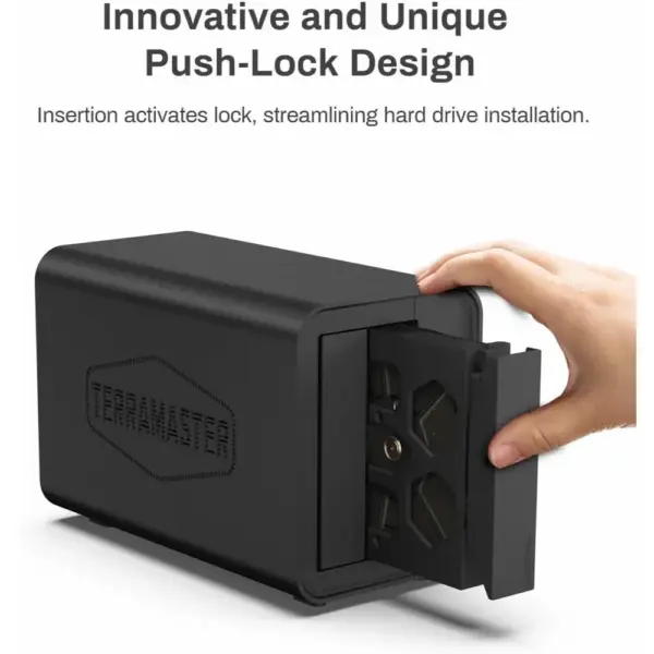 TERRAMASTER D2-320 - Boîtier RAID 2 baies USB-C 10 Gbit/s, sans disque — 4 TERRAMASTER D2-320 - Boîtier RAID 2 baies USB-C 10 Gbit/s, sans disque — 4