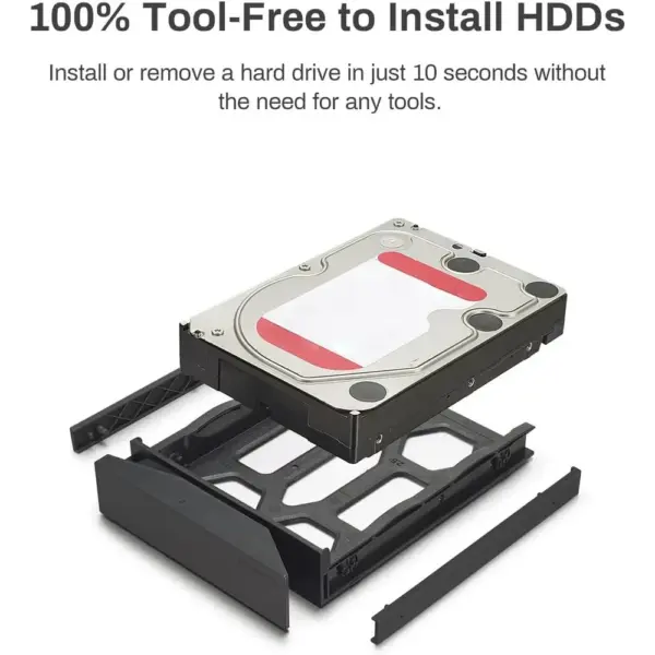 TERRAMASTER D4-320 - Festplattengehäuse mit 4 Einschüben, USB 3.2 Gen2 10 Gbit/s, ohne Festplatten — 5 TERRAMASTER D4-320 - Festplattengehäuse mit 4 Einschüben, USB 3.2 Gen2 10 Gbit/s, ohne Festplatten — 5