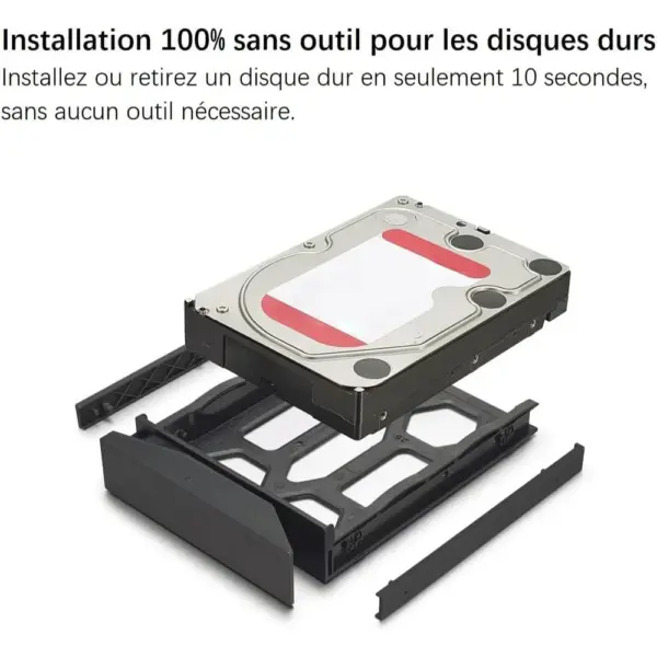 TERRAMASTER D4-320 - Boîtier 4 baies pour disques durs USB-C 10 Gbit/s, sans disque — 5 TERRAMASTER D4-320 - Boîtier 4 baies pour disques durs USB-C 10 Gbit/s, sans disque — 5