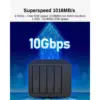 TERRAMASTER D4-320 - Box per hard disk a 4 alloggiamenti USB 10 Gbps, senza dischi — 4 TERRAMASTER D4-320 - Box per hard disk a 4 alloggiamenti USB 10 Gbps, senza dischi — 4