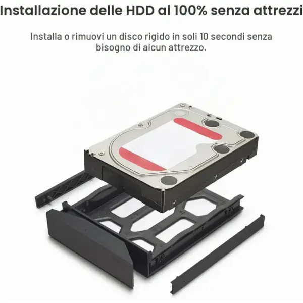 TERRAMASTER D4-320 - Box per hard disk a 4 alloggiamenti USB 10 Gbps, senza dischi — 5 TERRAMASTER D4-320 - Box per hard disk a 4 alloggiamenti USB 10 Gbps, senza dischi — 5