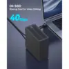 TERRAMASTER D4 SSD - NVMe-Gehäuse für 4 M.2-SSDs, USB4 40 Gbit/s, ohne SSD — 2 TERRAMASTER D4 SSD - NVMe-Gehäuse für 4 M.2-SSDs, USB4 40 Gbit/s, ohne SSD — 2