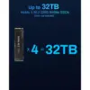 TERRAMASTER D4 SSD - Carcasa NVMe de 4 bahías M.2 de 40 Gbps, USB-C (sin discos) — 5 TERRAMASTER D4 SSD - Carcasa NVMe de 4 bahías M.2 de 40 Gbps, USB-C (sin discos) — 5