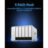 TERRAMASTER D5-310 - RAID-Gehäuse mit 5 Einschüben, Hardware-RAID 5/0/1/10, USB 5 Gbit/s, ohne Festplatten — 2 TERRAMASTER D5-310 - RAID-Gehäuse mit 5 Einschüben, Hardware-RAID 5/0/1/10, USB 5 Gbit/s, ohne Festplatten — 2