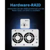 TERRAMASTER D5-310 - RAID-Gehäuse mit 5 Einschüben, Hardware-RAID 5/0/1/10, USB 5 Gbit/s, ohne Festplatten — 3 TERRAMASTER D5-310 - RAID-Gehäuse mit 5 Einschüben, Hardware-RAID 5/0/1/10, USB 5 Gbit/s, ohne Festplatten — 3