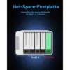 TERRAMASTER D5-310 - RAID-Gehäuse mit 5 Einschüben, Hardware-RAID 5/0/1/10, USB 5 Gbit/s, ohne Festplatten — 4 TERRAMASTER D5-310 - RAID-Gehäuse mit 5 Einschüben, Hardware-RAID 5/0/1/10, USB 5 Gbit/s, ohne Festplatten — 4
