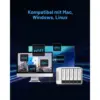 TERRAMASTER D5-310 - RAID-Gehäuse mit 5 Einschüben, Hardware-RAID 5/0/1/10, USB 5 Gbit/s, ohne Festplatten — 5 TERRAMASTER D5-310 - RAID-Gehäuse mit 5 Einschüben, Hardware-RAID 5/0/1/10, USB 5 Gbit/s, ohne Festplatten — 5
