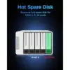 TERRAMASTER D5-310 - 5-bay hardware RAID enclosure, RAID 5/0/1/10, USB 3.1 Type-C (diskless) — 4 TERRAMASTER D5-310 - 5-bay hardware RAID enclosure, RAID 5/0/1/10, USB 3.1 Type-C (diskless) — 4