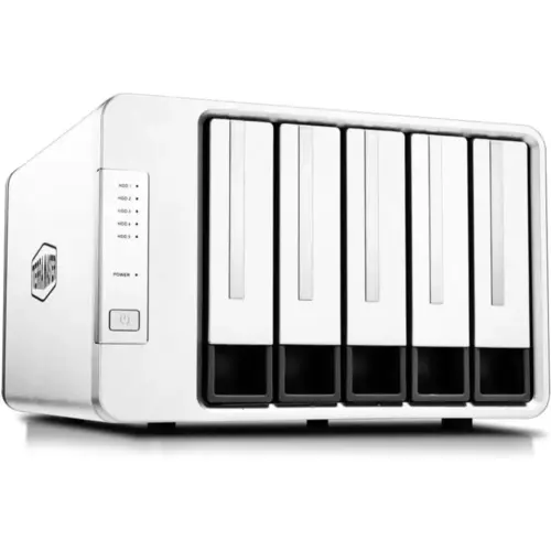 TERRAMASTER D5-310 - Caja RAID de 5 bahías por hardware, USB 3.1 Gen 1 de 5 Gbps (sin discos) — 1 TERRAMASTER D5-310 - Caja RAID de 5 bahías por hardware, USB 3.1 Gen 1 de 5 Gbps (sin discos) — 1