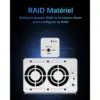 TERRAMASTER D5-310 - Boîtier RAID 5 baies USB-C avec RAID matériel, sans disque — 3 TERRAMASTER D5-310 - Boîtier RAID 5 baies USB-C avec RAID matériel, sans disque — 3