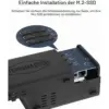 TERRAMASTER D5 Hybrid - Gehäuse für 2 Festplatten und 3 M.2-NVMe-SSDs, USB 3.2 Gen2 10 Gbit/s, ohne Festplatten — 4 TERRAMASTER D5 Hybrid - Gehäuse für 2 Festplatten und 3 M.2-NVMe-SSDs, USB 3.2 Gen2 10 Gbit/s, ohne Festplatten — 4