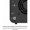 TERRAMASTER D5 Hybrid - Caja híbrida 2 discos duros + 3 SSD NVMe, USB 3.2 Gen 2 (sin discos) — 3 TERRAMASTER D5 Hybrid - Caja híbrida 2 discos duros + 3 SSD NVMe, USB 3.2 Gen 2 (sin discos) — 3