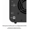 TERRAMASTER D5 Hybrid - Box ibrido per 2 hard disk e 3 SSD NVMe, senza dischi — 3 TERRAMASTER D5 Hybrid - Box ibrido per 2 hard disk e 3 SSD NVMe, senza dischi — 3