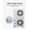 TERRAMASTER D6-320 - Boîtier 6 baies pour disques durs USB-C 10 Gbit/s, sans disque — 3 TERRAMASTER D6-320 - Boîtier 6 baies pour disques durs USB-C 10 Gbit/s, sans disque — 3